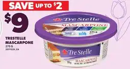 Loblaws TRE STELLE MASCARPONE offer