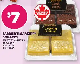 Loblaws FARMER'S MARKET SQUARES, 400/450 G offer