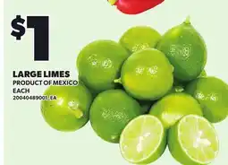 Loblaws LARGE LIMES offer