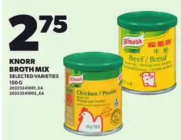Loblaws KNORR BROTH MIX offer