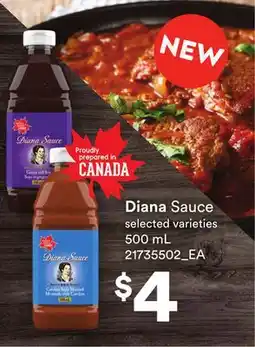 Loblaws DIANA SAUCE offer