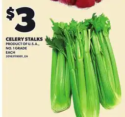 Loblaws CELERY STALKS offer