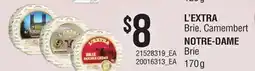 Loblaws L'EXTRA BRIE, CAMEMBERT NOTRE-DAME BRIE offer