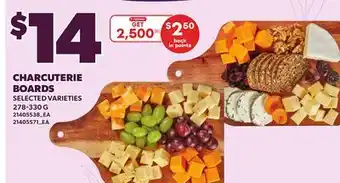 Loblaws CHARCUTERIE BOARDS offer