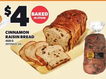 Loblaws CINNAMON RAISIN BREAD offer