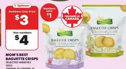 Loblaws MOM'S BEST BAGUETTE CRISPS offer