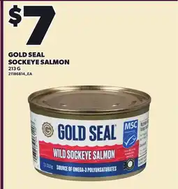Loblaws GOLD SEAL SOCKEYE SALMON offer