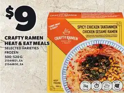 Loblaws CRAFTY RAMEN HEAT & EAT MEALS offer