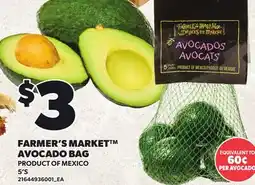 Loblaws FARMER'S MARKET AVOCADO BAG, 5'S offer