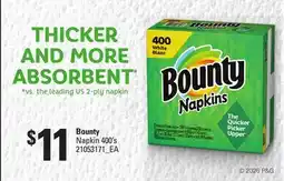 Loblaws BOUNTY NAPKIN, 400'S offer