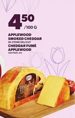 Independent Grocer APPLEWOOD SMOKED CHEDDAR offer