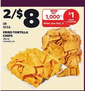 Independent Grocer FRIED TORTILLA CHIPS offer