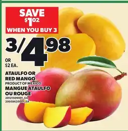 Independent Grocer ATAULFO OR RED MANGO offer