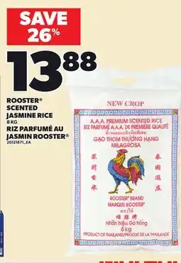 Independent Grocer ROOSTER SCENTED JASMINE RICE offer