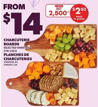 Independent Grocer CHARCUTERIE BOARDS offer