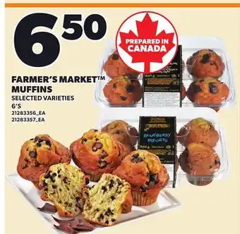 Independent Grocer FARMER'S MARKET MUFFINS, 6'S offer