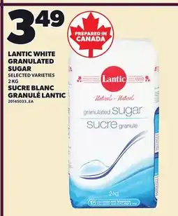 Independent Grocer LANTIC WHITE GRANULATED SUGAR offer