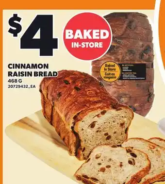 Independent Grocer CINNAMON RAISIN BREAD offer