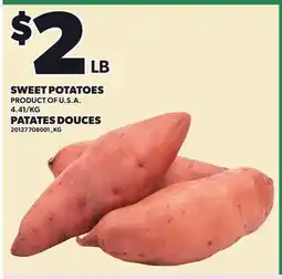 Independent Grocer SWEET POTATOES offer