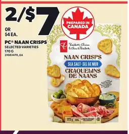 Independent Grocer PC NAAN CRISPS offer