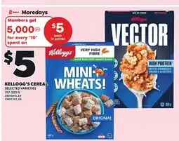Independent Grocer KELLOGG'S CEREAL offer