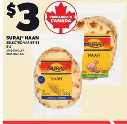 Independent Grocer SURAJ NAAN, 5'S offer