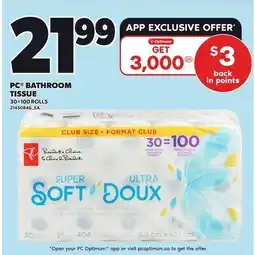 Independent Grocer PC BATHROOM TISSUE, 30=100 ROLLS offer