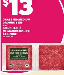 Independent Grocer GRASS FED MEDIUM GROUND BEEF offer