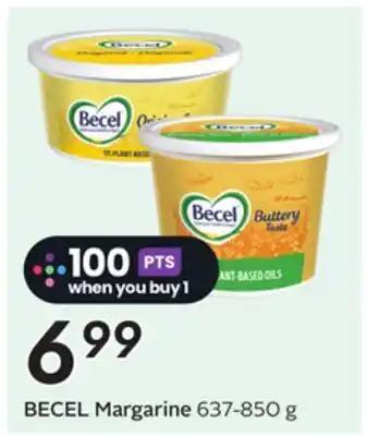 Sobeys BECEL Margarine offer