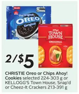 Sobeys CHRISTIE Oreo or Chips Ahoy! Cookies offer