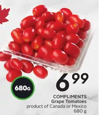 Sobeys COMPLIMENTS Grape Tomatoes offer