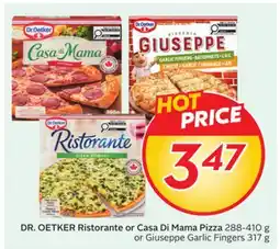 Sobeys DR. OETKER Ristorante or Casa Di Mama Pizza offer