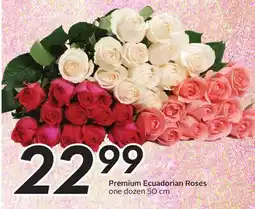 Sobeys Premium Ecuadorian Roses offer