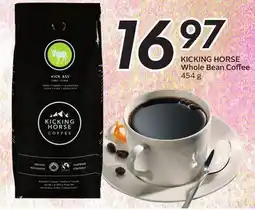 Sobeys KICKING HORSE Whole Bean Coffee offer