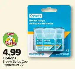 PharmaChoice Option+ Breath Strips Cool Peppermint offer