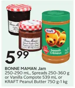 Sobeys BONNE MAMAN Jam offer