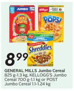 Sobeys GENERAL MILLS Jumbo Cereal offer