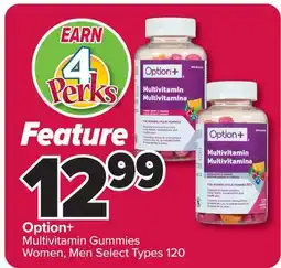 PharmaChoice Option+ Multivitamin Gummies offer
