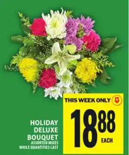 Food Basics HOLIDAY DELUXE BOUQUET offer