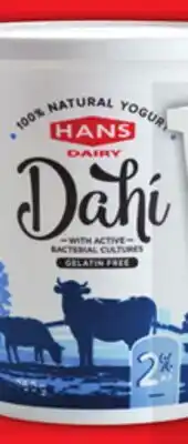 Food Basics HANS DAHI YOGURT offer