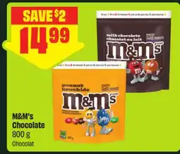 FreshCo M&M's Chocolate offer