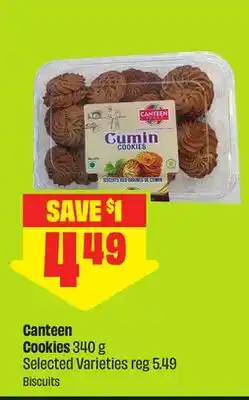 FreshCo Canteen Cookies 340 g Selected Varieties offer