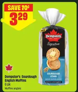 FreshCo Dempster's Sourdough English Muffins 6 pk offer