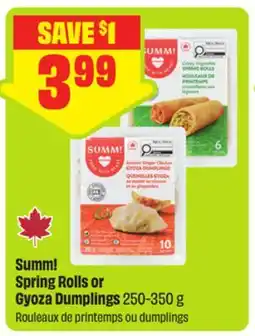 FreshCo Summ! Spring Rolls or Gyoza Dumplings offer