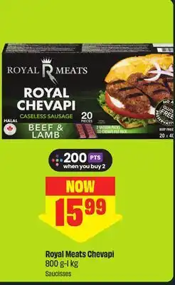 FreshCo Royal Meats Chevapi 800 g - 1 kg offer