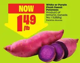FreshCo White or Purple Flesh Sweet Potatoes 3.28/kg offer