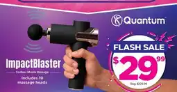Showcase ImpactBlaster Cordless Muscle Massager offer