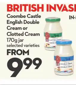 Longo's English Double Cream or Clotted Cream offer