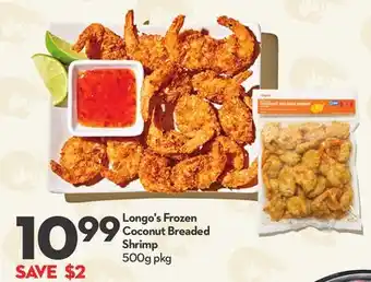 Longo's Longo's Frozen Coconut Breaded Shrimp offer