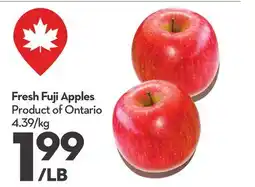 Longo's Fresh Fuji Apples offer